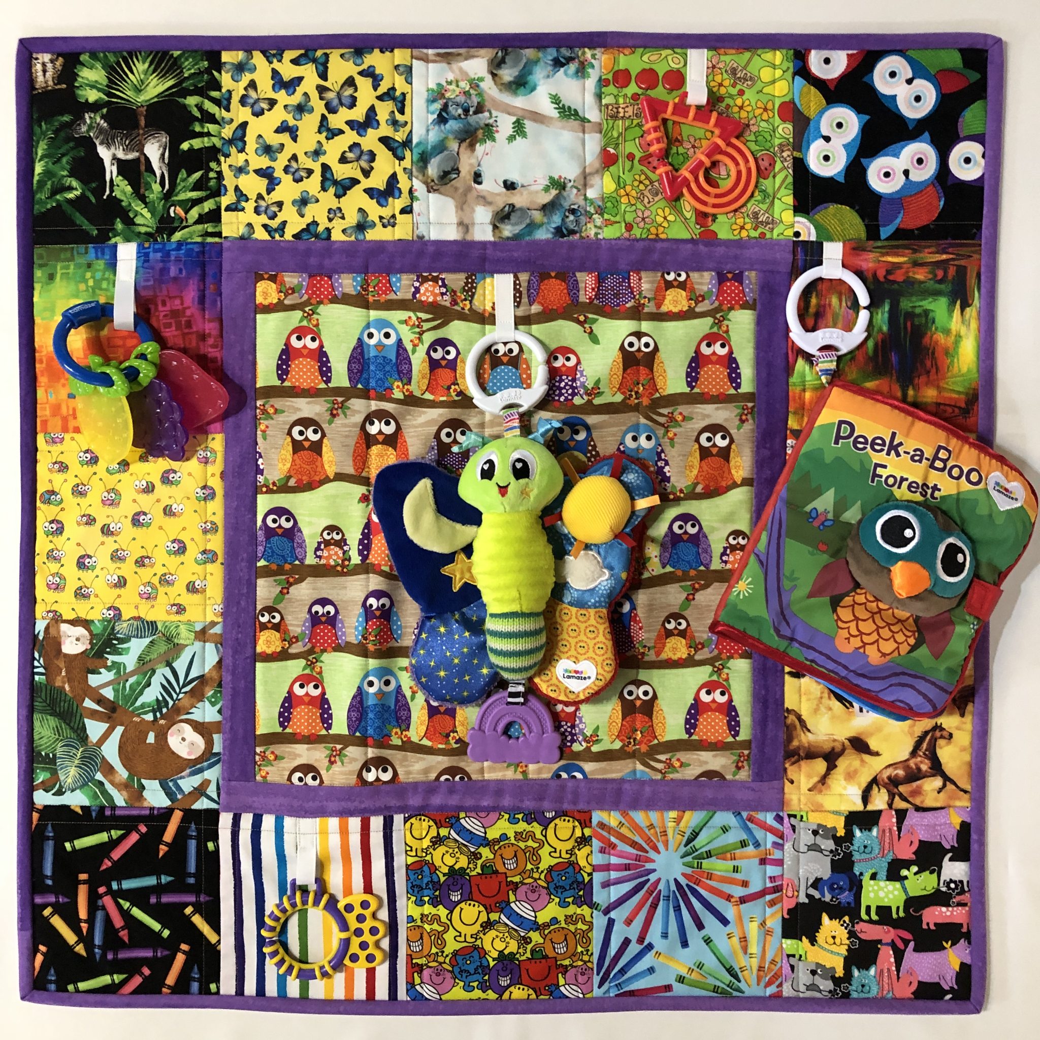 Fire Fly No1 Baby Activity Quilt Patch & Co