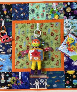 Robot No2 Activity Quilt