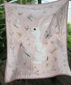 White Rabbit Panel Quilt