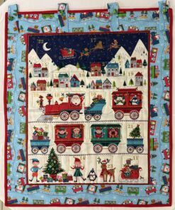 Christmas Train Blue Edge Advent Calendar