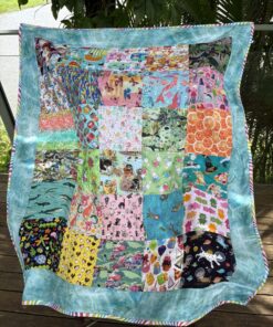 Aqua Edge I Spy Quilt