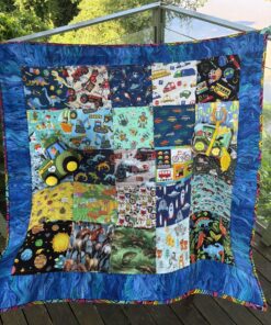 John Deere Tractor Tummy Time Floor Quilt