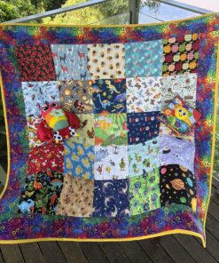 Lobster Tummy Time Floor Quilt